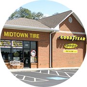 Tire shop store front