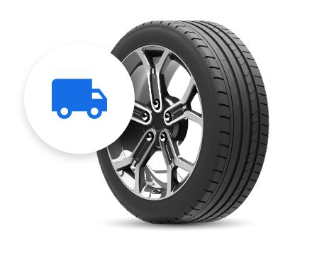 Free delivery on all tires ,Same-day in many cases!